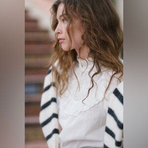 The Nan Blouse in White